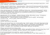 Follow one of my studemts started a podcast analyzing me. not my class. not the syllabus. me. they didn't tell me, obviously. i found it because another professor sent me a link with the subject line: "have you heard episode 4???" the podcast is called "Office Hours: Unscheduled" and every episode is just this student dissecting things i've said in class like they're breadcrumbs to a larger emotional narrative. episode 2 is titled: "why does she always say 'maybe' before giving definitive answers?" episode 5: "she took a sip of tea and said 'anyway, suffering.' let's talk about that." i listened. they weren't wrong. they picked up on everything. the way i avoid assigning stories with happy endings. how i always straighten the edge of my desk before answering hard questions. how i linger on essays that talk about shame. they quoted me directly. called me "the professor who grades like she's trying not to break your heart, even when the paper's bad." it should feel invasive. and maybe it is. but weirdly? it's one of the first times i've felt seen in years.