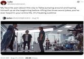 Luke @lukeondemand_ My favorite part about this clip is Taika jumping around and hyping himself up at the beginning before riffing the three worst jokes you've ever heard in your entire life. It's freaking sublime jaden @JADENMOVIES Aug 19 9:34 AM • Aug 21, 2025 28.8K Views ...