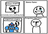 Xeno fans: rumor engine D Extremely xeno looking item Imperium engine Forgotten bin fans: די