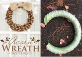 Acorn WREATH A TRIED&TRUE PROJECT