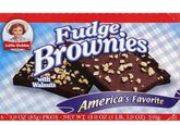 Little Debbie Snacks Fudge Brownies with Walnuts America's Favorite 6-3.0 OZ (85g) PKGS - NET WT 18.0 OZ (1 LB. 2.0 QZ) 510g