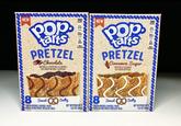NEW обр. tarts PRETZEL Chocolate NATURALLY & ARTIFICIALLY FLAVORED CON SABOR NATURAL YARTIRICAL 8 Sweet Salty TOASTER PASTRIES 2 PASTRIES/POUCH PASTELILLOS PARA TOSTAR 2 PASTELLOS/BOLSA 390 NEW 4.5 560 PASTRIES NET WT/PESO NETO 13.5 02 (384g) tarts PRETZEL Cinnamon Sugar ARTIFICIALLY FLAVORED CON SABOR ARTIFICIAL P222 $8 8 Sweet Salty TOASTER PASTRIES 2 PASTRIES/POUCH PASTELILLOS PARA TOSTAR 2 PASTELILLOS/BOLSA NET WT/PESO NETO 13.5 OZ (384) 390 4.5 560 2