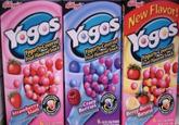Hellogg's Yogos Yogurty-Covered Fruit Flavored Snack Kellogg's Yogos New Flavor! Yoges Yogurty-Covered Fruit Flavored Snack Yogurty-Covered Fruit Flavored Snack Strawberry Slam 624 PRO Crazy Berries 6-PRADES Berry-Berry Banana 6
