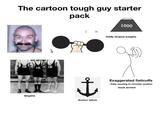 The cartoon tough guy starter pack Singlets gettyimages Credit: Popperfoto 1000 : ☑ Oddly shaped weights करे Anchor tattoo Exaggerated fisticuffs -fists moving in circular motion -back arched