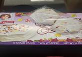 le Debbie 10 SNACK CAKES TWIN WRAPPED NET WT 12.75