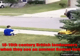 18-19th century British landowners when they see an ancient Roman fort MakeAGIF.com