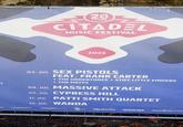 T 20 YEARS CITADEL MUSIC FESTIVAL 2025 04. JUL SEX PISTOLS FEAT. FRANK CARTER + THE UNDERTONES + STIFF LITTLE FINGERS + THE MEFFS 08. JUL MASSIVE ATTACK 09. JUL CYPRESS HILL 11. JUL PATTI SMITH QUARTET 12. JUL WANDA SIC Werbetainment CHANNELMUSIC BERLINER tip Berlin THEBERLINER Goodliveartist
