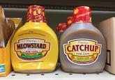 Seriously Listy Good Funity Home Seriously Good Gluten Fre sh Sauce FEATURING: Beneficial Vitamins, Minerals & Nutrition ** Petchup MEOWSTARD CONDIMENT SAUCE FOR CATS* TURKEY FLAVOR net wt. 12oz. (340g, 0.75lb) Shake well. Refrigerate after opening Breaks Kitty Kibble Boredom Our Condiment is Created Without Genetically Engineered Ingredients Petchup CATCHUP NO GRAIN CONDIMENT *FOR CATS* SALMON FLAVOR OMEGA 3. L-Taurine & PREBIOTIC HOM net wt. 13 0Z. (3690) Shake well. Refrigerate after opening