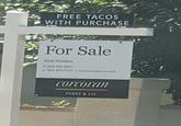 FREE TACOS WITH PURCHASE For Sale Niels Oomkes m303.495.8891 o 303.399.7777 | corcoranperry.com corcoran PERRY & CO.