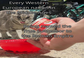 Every Western European nation in the Middle Ages Being named the True Successor to the Roman Empire