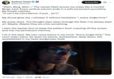 A "tweet":https://knowyourmeme.com/memes/sites/twitter-x using the image of Jessica Chastain looking at a computer from the upcoming Apple TV+ show _The Savant_.