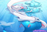 Imagine meeting her under the waves 🩷💙✨ Suahh Suah Suahh patreon.com/Suahh