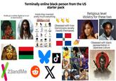 Profile pic is either digital art or an Al abomination Terminally online black person from the US starter pack Insists they invented pretty much everything AFRICAN-AMERICAN INVENTIONS Obsessed with how Dominicans racially classify themseves Religious level idolatry for these two Fik * ل 23andMe X X YASIPP Obsessed with black representation in Japanese culture