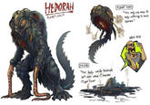 HEDORAH PLANET-ZILLA O FLIGHT FORM "This only use once its body suffering to much Damage" HELOB The body waste Hedorah left over when it became Flight form HIGH ACID