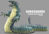 GOROSAURUS Godzilla The Great Sin SIANPO166