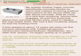 Anonymous (ID: J9Q8TP9) My autistic brother hates conc(...) 38 KB JPG 01/09/24(Tue)17:24:04 No.19361067 My autistic brother hates concret, specifically concrete blocks so much that instead of having political discussions at the dinner table we talk about concrete. Well its more of a rant than anything. Noone else engages, its just him sreaming about how concrete blocks were used to replace the way better brick. We had a few incidents where he lost his f------ mind. It first started at about 13 years old when he first became obsessed with traditional german construction (fachwerkhäuser, Reetdächer, etc.). After that "phase", he began acting up in public. >at 14, somehow concrete was brought up in class and he scratched a kids face for not sharing his opinion >at 15, he was found smashing concrete blocks at a nearby construction side with a hammer at night (-1500€) >at 15 he had a mental breakdown, because we went to london for vacation and london had a little to many brutalistic buildings for him to handle