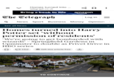 Homes turned into ... telegraph.co.uk Bring a book to life The Telegraph amazon Log in Q News Sport Business Money Opinion See all News Homes turned into Harry Potter set 'without permission of residents' 'We're going to get bombarded with wizards' - Springfield Gardens in Upminster to double as Privet Drive in HBO series 152 Gift this article free T TO CONTINUE...