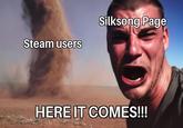 Steam users Silksong Page HERE IT COMES!!!