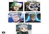 Dire Nazi Dire French Dire Japanese Dire OVA Dire Jr. BADC 30