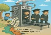 CREATIVITY SKILLS SCHOOL The current education system.