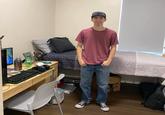 A photo of Tyler Robinson in his dorm room, sourced from his mom's "Facebook":https://knowyourmeme.com/memes/sites/facebook-meta page, shortly after he was identified as the suspected shooter who killed "Charlie Kirk":https://knowyourmeme.com/memes/events/charlie-kirk-shooting-at-utah-valley-university.
