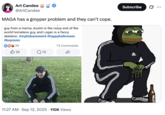 A "Facebook":https://knowyourmeme.com/memes/sites/facebook-meta post from the mother of Tyler Robinson, showing him in a Gopnik Halloween costume in 2018.