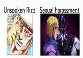 Unspoken Rizz Sexual harassment WE HAVE TO OVERCOME THIS SITUATION BY TAKING THE LEAST POSSIBLE RISKS! 00 CH