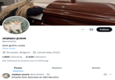 Charlie Kirk iteration A "quote-tweet":https://knowyourmeme.com/memes/quote-retweets-qrts about the "death of Charlie Kirk":https://knowyourmeme.com/memes/events/charlie-kirk-shooting-at-utah-valley-university, using the "Twitter Header Won't Fit" format.