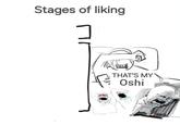 Stages of liking コ THAT'S MY Oshi