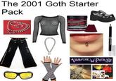 The 2001 Goth Starter Pack MANIC PANIC N.Y.C. VAMPIRE RED C•C•C• Λ WKING KOHL VAMPIRE FREAKS COOL Chamber Kon