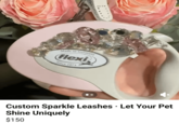 Made in Germany flexi Since 1973 Custom Sparkle Leashes · Let Your Pet Shine Uniquely $150