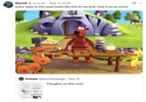 X user @_ra_vi_oli_ posted a screengrab from the animated show "WordWorld," writing, "every reply to this post looks like this to me and i love it so so much."