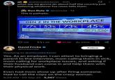 ali @alibrooke4ever ⚫ 20h what are we gonna do about half the country just believing whatever fox news tells them Ron Rule ❤ @ronrule. 1d This is pathetic. GEN Z IN THE WORKPLACE 77% 53% ADMITTED TO BRINGING A PARENT TO A JOB INTERVIEW PARENTS SPOKE WITH A HIRING MANAGER ON THEIR BEHALF 73% 45% PARENTS HELPED COMPLETE WORK ASSIGNMENTS RESUME TEMPLATES | JULY 2025 | 831 GEN Z ADULTS REGULARLY HAVE A PARENT TALK TO THEIR CURRENT MANAGER FOX NEWS channel Q126 1.4K 31.4K 450K David Fricke @frickeville Replying to @alibrooke4ever Follow Yes. As an employer, I can attest to bringing a parent to the interview, mom calling them in sick, mom calling for workplace issues, and asking if their husband can come in and help them with their physical work. Even had mom show up after firing someone. Had to call the cops on the crazy woman. . 8:29 AM - 03 Sep 25 5,567 Views