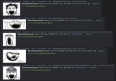 An early example of the phrase "bumping this gem" being used alongside Soyjaks on 4chan's /qa/ board in July 2020. The word "gem" was used to describe high quality, humorous posts that received the approval of the wider Soyjak.party community. 