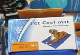 Mat Size: 19.5" x 25.6" Taille du tapis: 50 cm x 65cm 550 Pet Cool mat Keeps your Pet Feeling Cooler MD