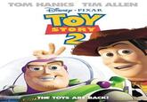 TOM HANKS TIM ALLEN DISNEY PIXAR TOY STORY 2 LIGHT THE TOYS ARE BACK!