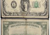 2000 2.000 1.000.000 RIGHT UN A17762000B aghinter MILLION A Hamilton THE UNITED STATES OF AMERICA ONE MILLION DOLLARS THE UNITED STATES OF AMERICA IN GOD WE TRUST SERIES OF 2000 AMERICANA 000