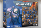 ИЛЯНАМНЕЙ SPACE MARNES CRUX TERMINATUS WARHAMMER 40,000 SPACE MARINES BATTLEFORCE CRUX TERMINATUS CITADEL 21 MINIATURES