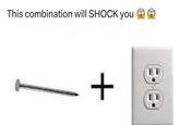 This combination will SHOCK you +