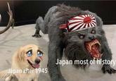 Japan most of history Japan after 1945