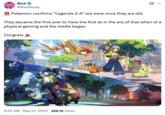 X user @RaidAway tweeted, "🚨 Pokemon confirms “Legends Z-A” are were once they are did. They became the first ever to have the first as in the era of that when of a physical gaming and the media began. Congrats 🎉" The post gathered over 7,000 likes in three days.