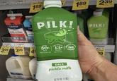 599 Club Price! 189 M Lucerne ULTRA-FILTERED Luc ULTRA PILK! EAPA 189 SAVE IN 239 SAVE IN Cub Price Club Price! Out 3.99 3.99 49 MORE 50% SALT HIGH QUALITY 13 no, HORMONES GROWTH PICKLES than regular milk per serving MAI DILL pickle milk 52 FL OZ (1.5L) BOXOFCHOWDER PILK! 60 13 no 499 Price! 19