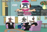 Template from family guy Official GW models 1 11 VI "Even in death, I still serve!" TTC ६०३