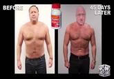 X user @FuknSlammer posted an edit of Alex Jones's health supplement advertisement, showing the "before" and "after" of him sporting a mustache. The post gathered over 2,000 likes in a day.