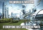 THE WORLD IF EVERYONE imgflip.com IF EVERYONE JUST S--- THEIR PANTS