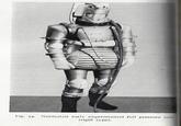 Fig. 34. Normalair early experimental full pressure suit (rigid type).