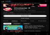 Kafka @dirkesque homestuck brought me to places i would never go with a gun. Vivziepop @SpindleHorse 10.8M subscribers 334 videos Heya! My name is Vivienne, and I like to animate cartoons and songs! ...more helluvabossgame.com and 6 more links Subscribe Visit shop Home Videos Shorts Live Podcasts Latest Popular HOMESTUCK The Animated Pilot Q&A with director and co-writer Skye 28:15 Henwood 1:58 PM · Sep 27, 2025.163.4K Views Oldest Q&A with Homestuck Animated Pilot Director Skye Henwood 94K views 9 days ago I.M.P Family Game 18 1.4K 11K 440 ↑ Q