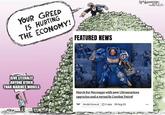 YOUR GREED IS HURTING THE ECONOMY! FEATURED NEWS (च) GIVE LITERALLY ANYONE OTHER THAN MARINES MODELS March for Macragge with new Ultramarines upgrades and a versatile Combat Patrol Model Reveal 2 min 29 Sep 25 imgilip.com Nick ANDERSON "₤12-10-15 HOUSTON Cur