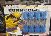 MEN XMEN CORNON CLA New Ne New WOLVERINE CORN HOLDERS (365) 746925 $14.99 022420SDC Edge Platinum Price $13 49 Product Includes: 4 pairs of corn holders Le Produit Cazred: 4 paires do pique a mhais MARVEL