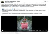 A "tweet":https://knowyourmeme.com/memes/sites/twitter-x about the "AI Video":https://knowyourmeme.com/memes/cultures/ai-video of a woman breaking a glass bridge by jumping backward with a big rock.